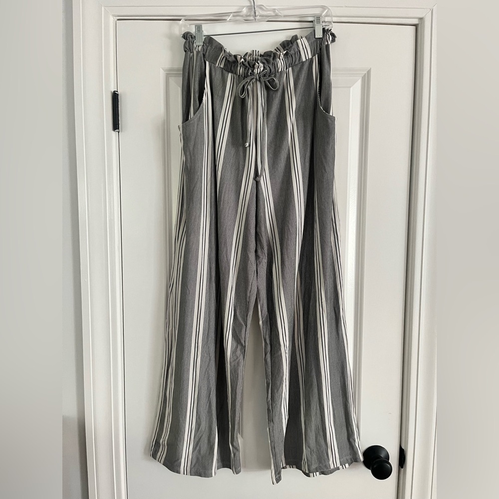 Soft wide leg pants